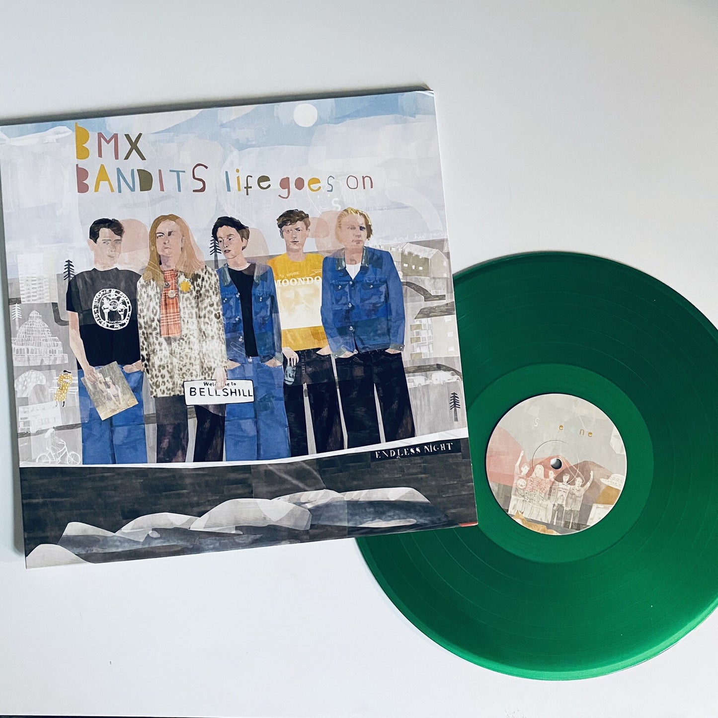 BMX Bandits ENDLESS NIGHT Color Vinyl LP Record NEW