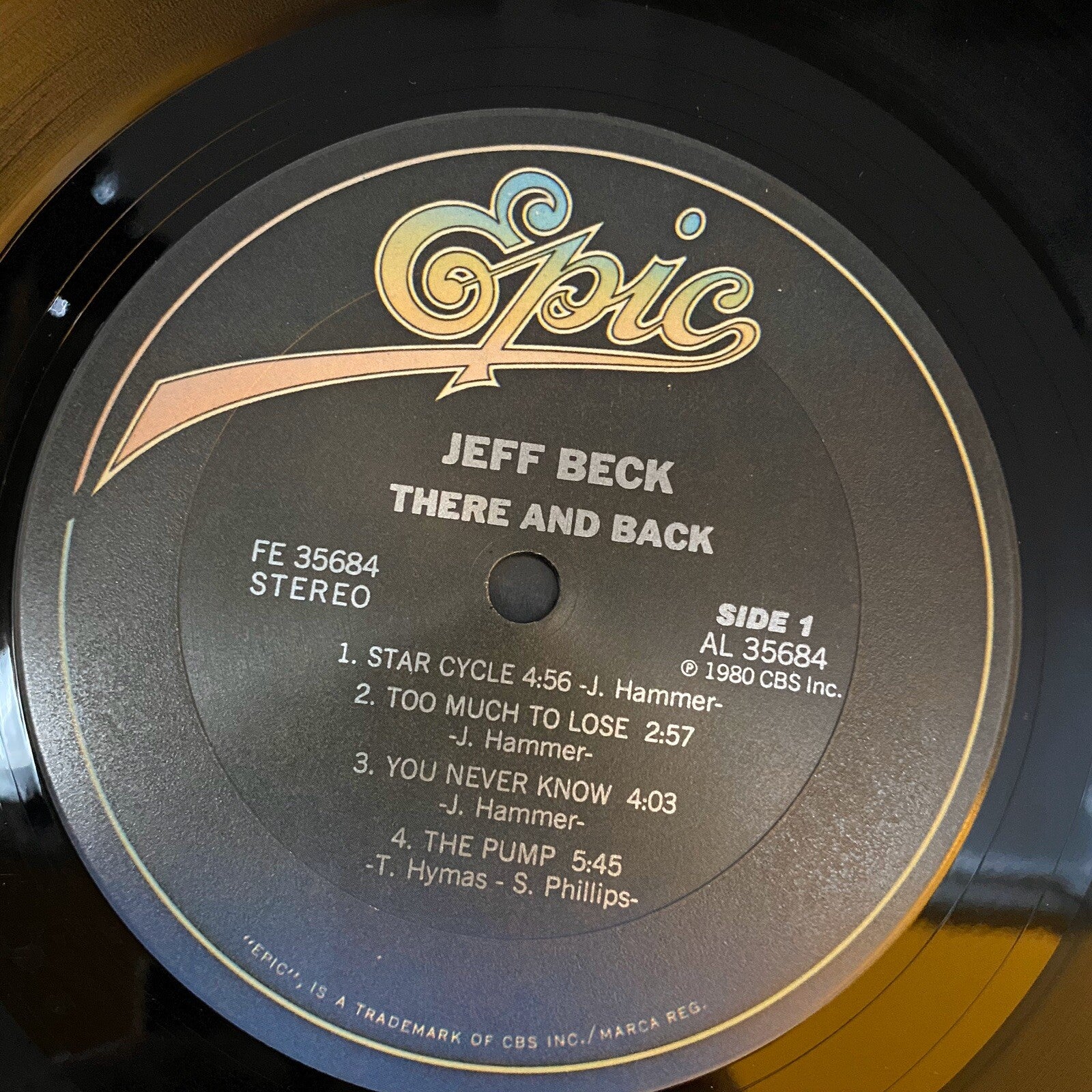 Jeff Beck JEFF BECK GROUP + THERE AND BACK Vinyl LP Record VG+\VG