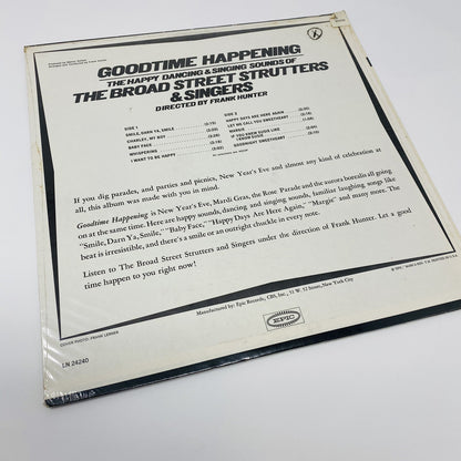 Broad Street Strutters And Singers GOODTIME HAAPPENING Vinyl LP Record SEALED