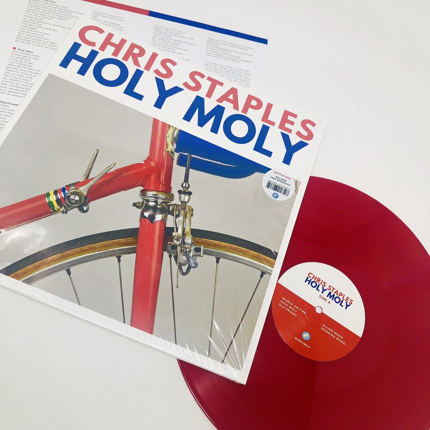 Chris Staples HOLY MOLY Vinyl LP Record Limited Edition Red Vinyl NEW