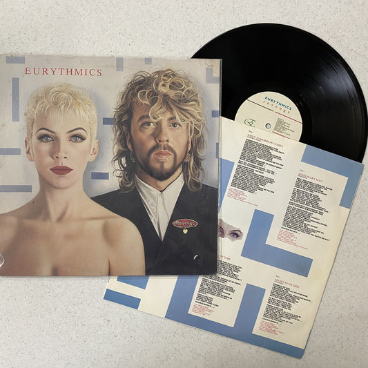 EURYTHMICS Revenge VINYL LP RECORD VG+