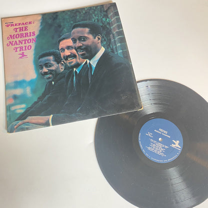 The Morris Nanton Trio PREFACE Vinyl LP Record Prestige PR 7345 VG+