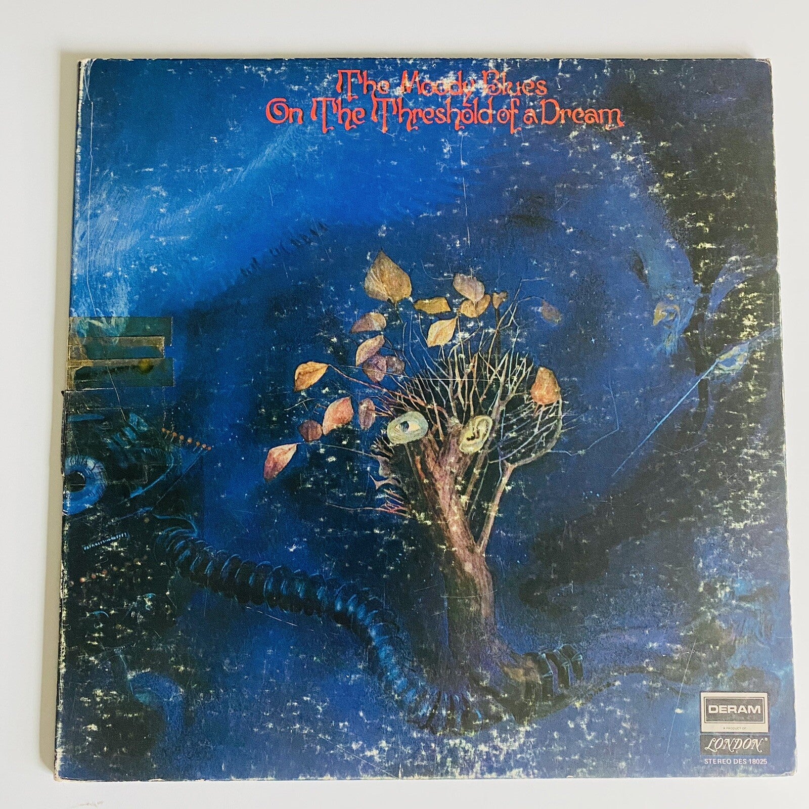 The Moody Blues EVERY GOOD BOY + THRESHOLD Vinyl LP Bundle VG