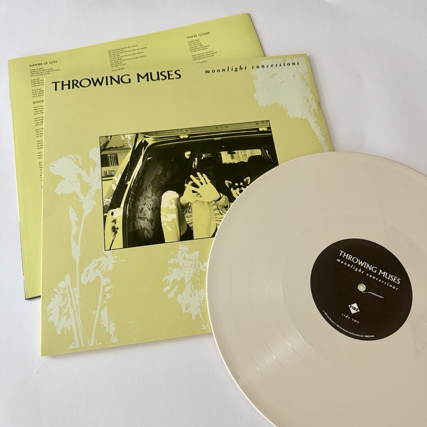 Throwing Muses MOONLIGHT CONCESSIONS Color Vinyl LP Record NEW