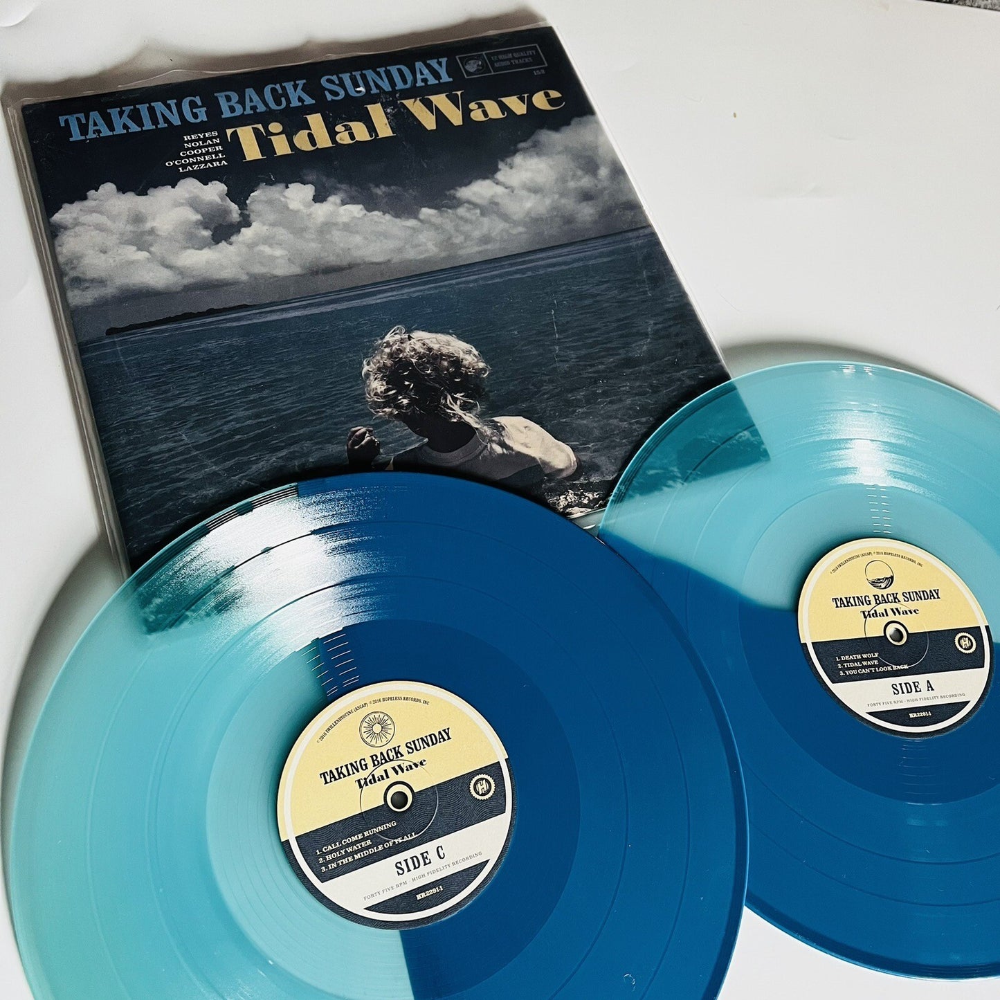 Taking Back Sunday TIDAL WAVE Color Vinyl 2xLP Record UNPLAYED M/NM