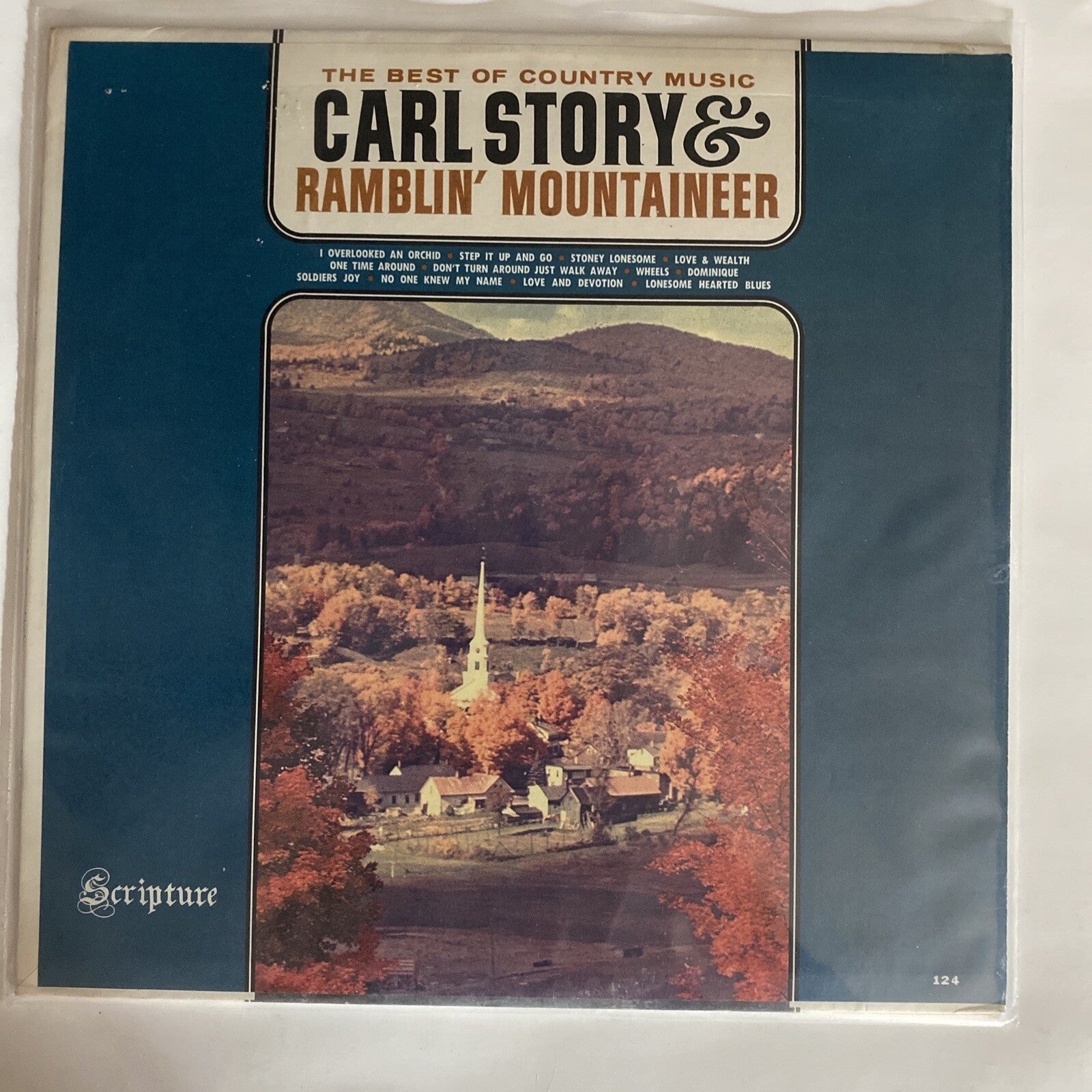 Carl Story & His Rambling Mountaineers BEST OF COUNTRY MUSIC Vinyl LP Record VG+
