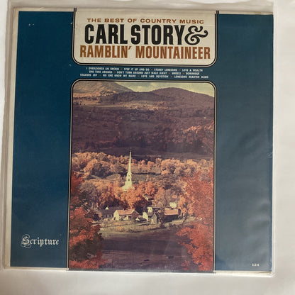 Carl Story & His Rambling Mountaineers BEST OF COUNTRY MUSIC Vinyl LP Record VG+