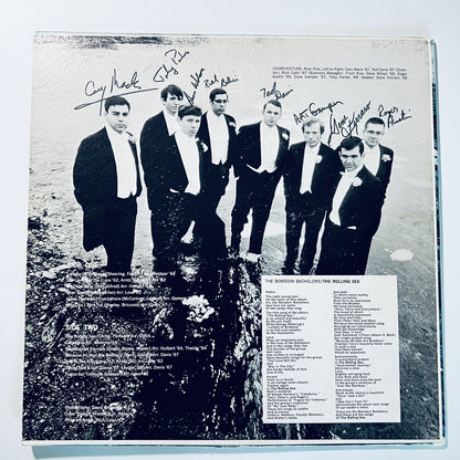 The Bowdoin Bachelors THE ROLLING SEA Vinyl LP Record VG+/VG Autographed JAZZ GR
