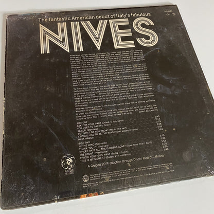 Nives NIVES Vinyl LP Record SINGER & GUITAR PLAYER FROM ITALY VG+