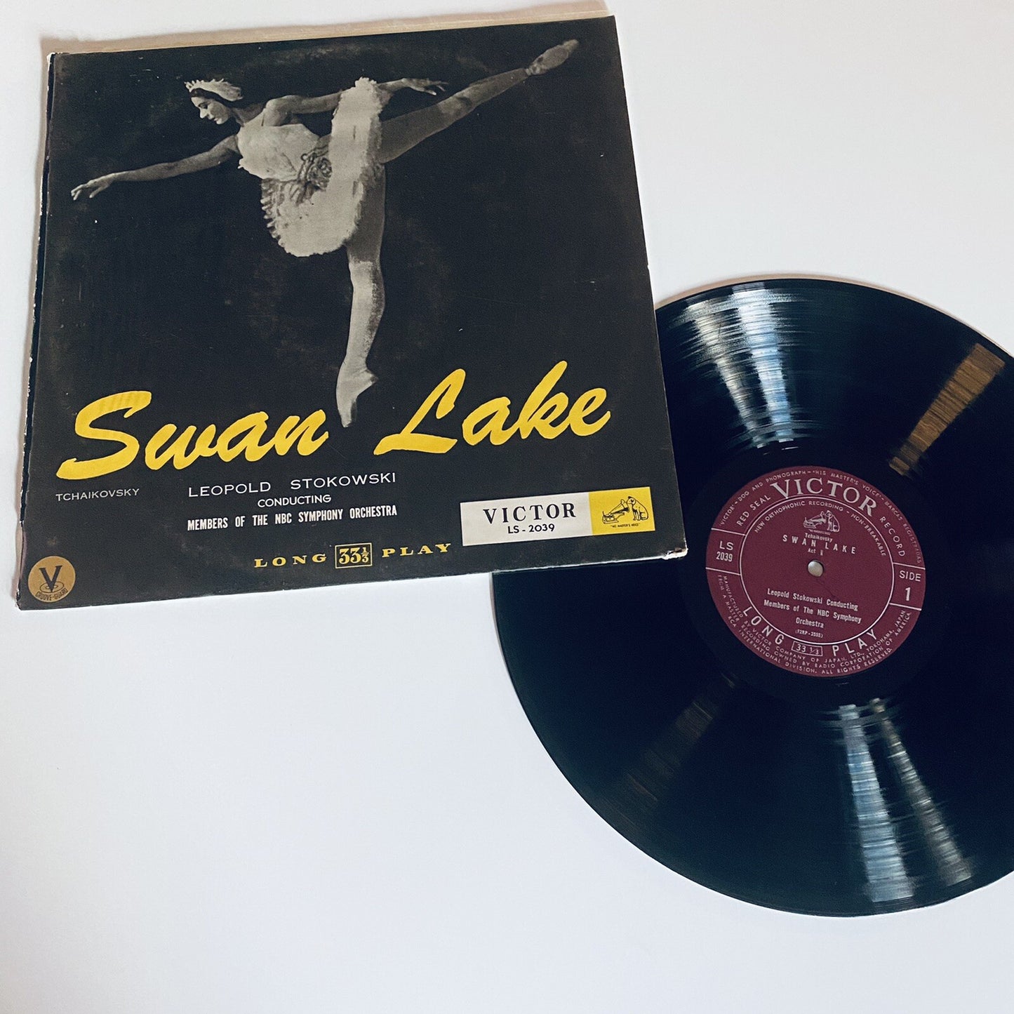 Pyotr Ilyich Tchaikovsky SWAN LAKE Vinyl LP Record VG+