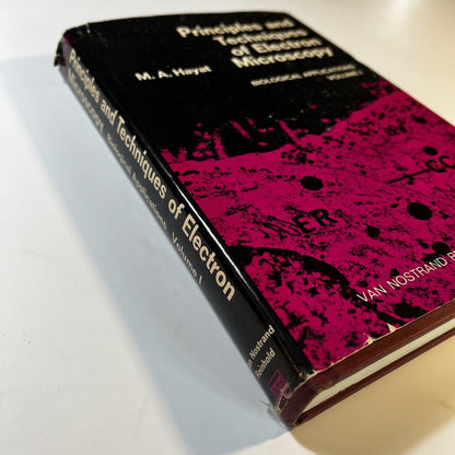 Principles and Techniques of Electron Microscopy VOL 1 by M.A. HAYAT