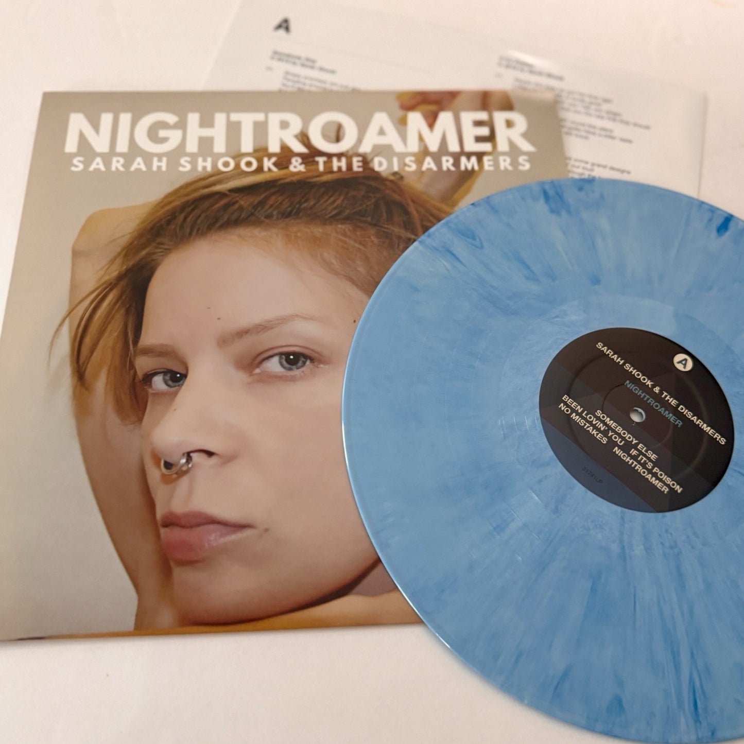 Sarah Shook & the Disarmers NIGHTROAMER  (2022) Color Vinyl LP Record NEW