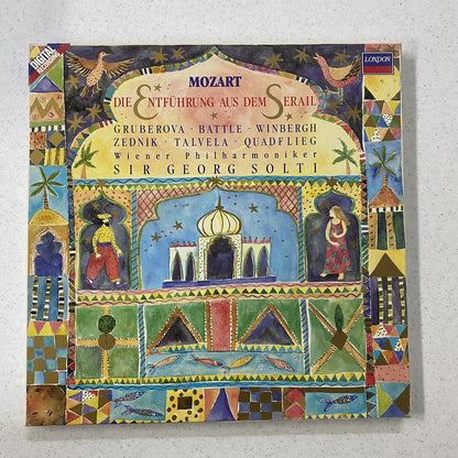 Wolfgang Amadeus Mozart DIE ENTFUHRUNG AUS DEM SERAIL Vinyl LP Record Box set