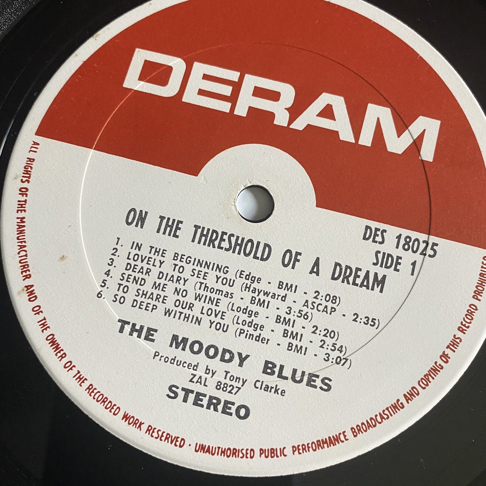 The Moody Blues EVERY GOOD BOY + THRESHOLD Vinyl LP Bundle VG