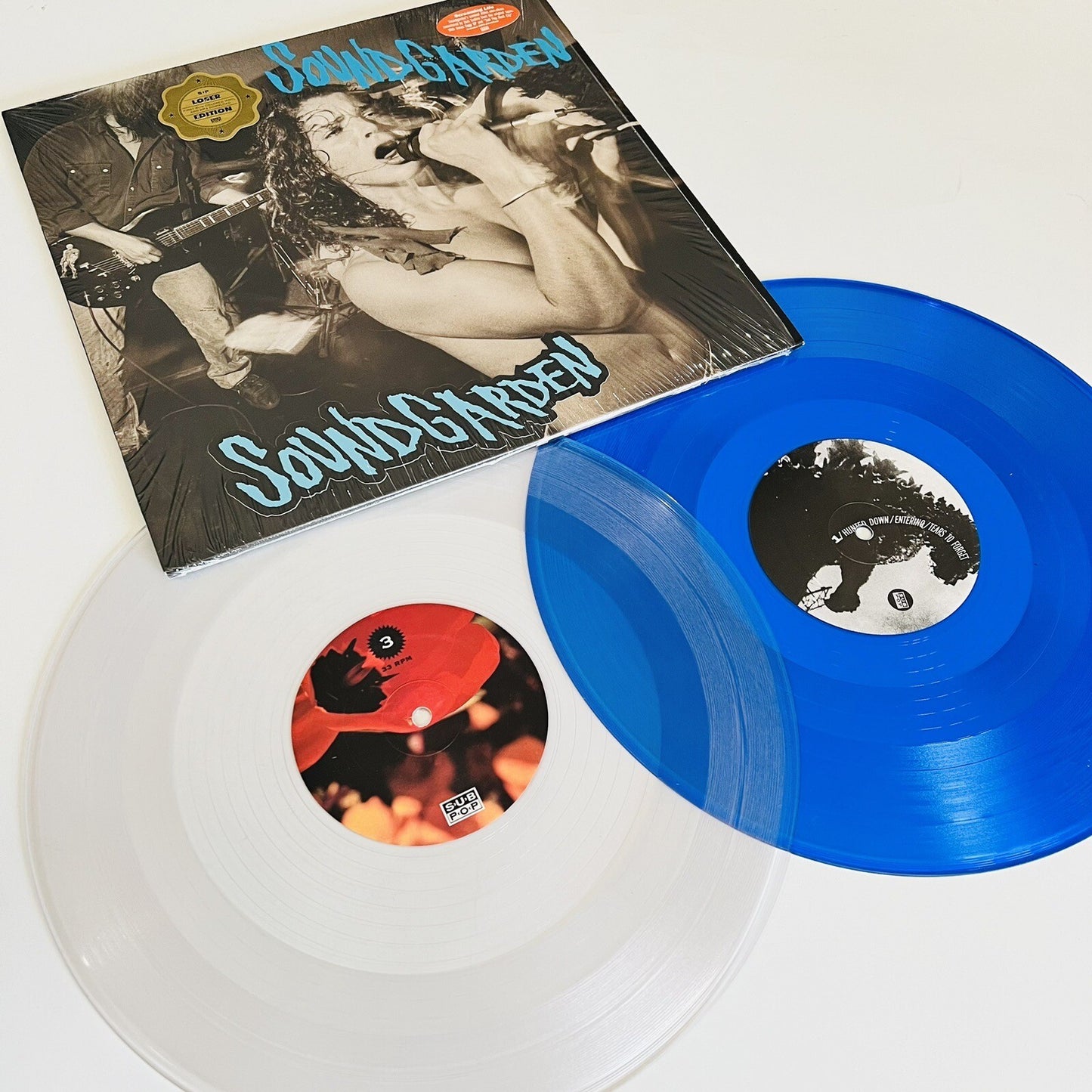 Soundgarden SCREAMING LIFE/FOPP  Color Vinyl 2xLP Record LOSER Unplayed M/NM