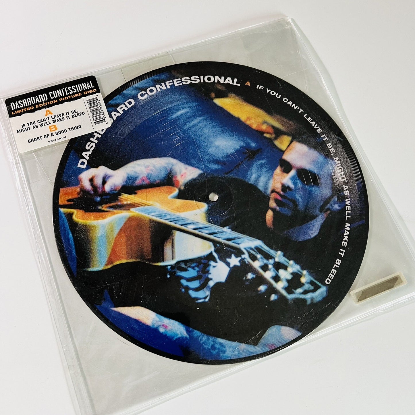 Dashboard Confessional IF YOU CAN’T LEAVE IT BE Picture 10” Vinyl Record NM