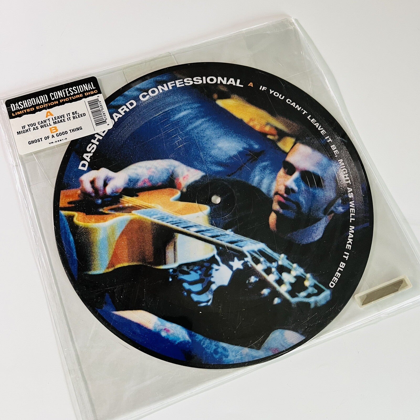 Dashboard Confessional IF YOU CAN’T LEAVE IT BE Picture 10” Vinyl Record NM