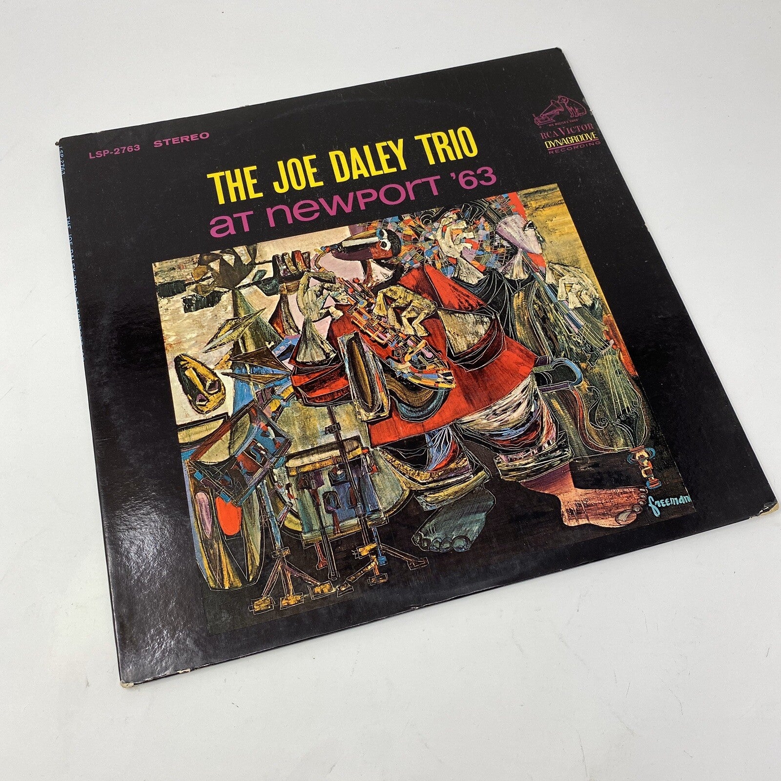 Joe Daley Trio AT NEWPORT ‘63 Vinyl LP Record VG+