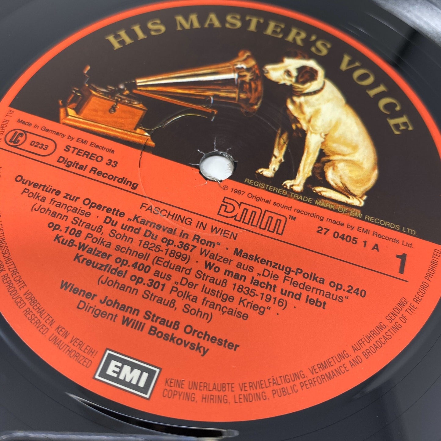 Carnival In Vienna JOHANN STRAUSS ORCHESTRA Vinyl LP Record NEW