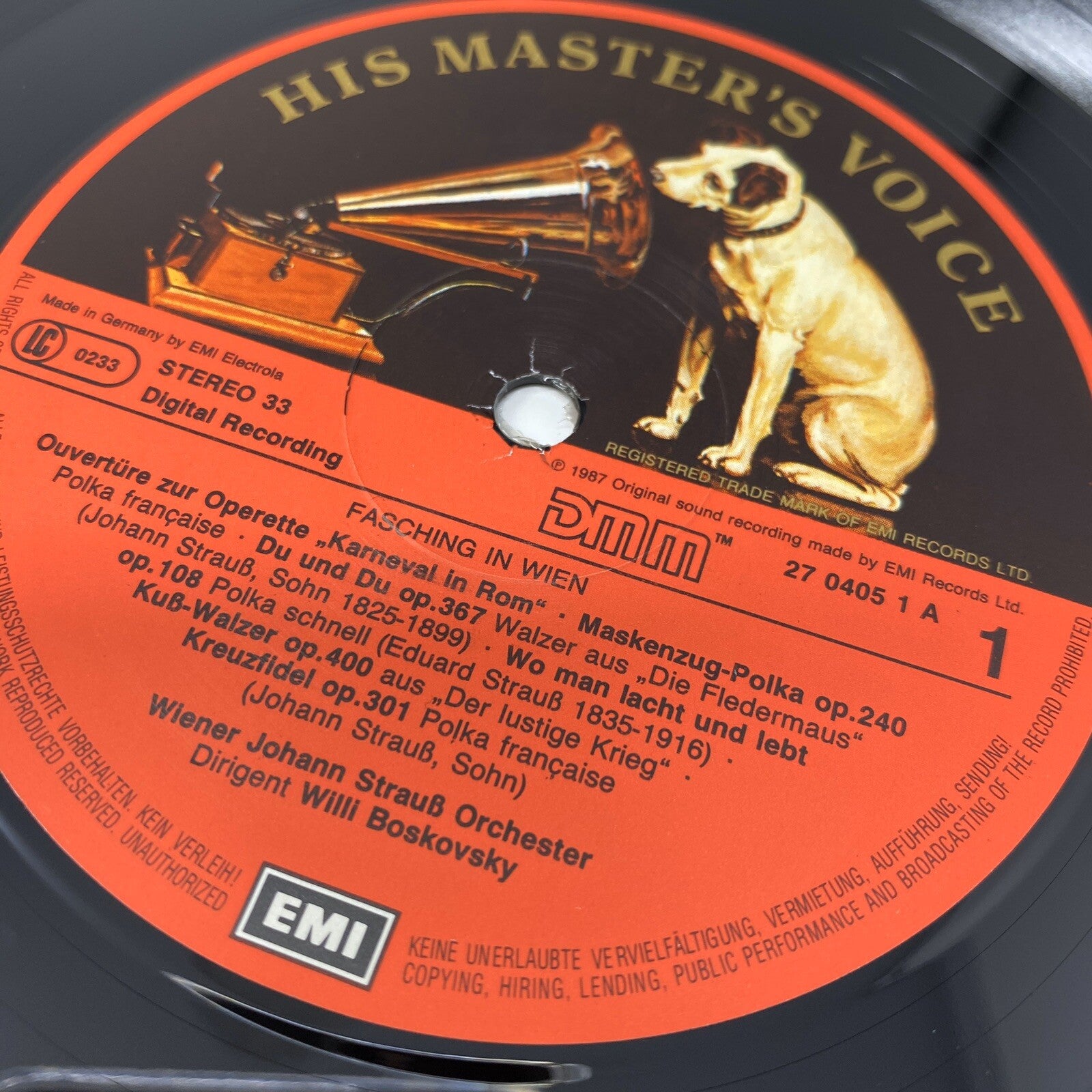 Carnival In Vienna JOHANN STRAUSS ORCHESTRA Vinyl LP Record NEW