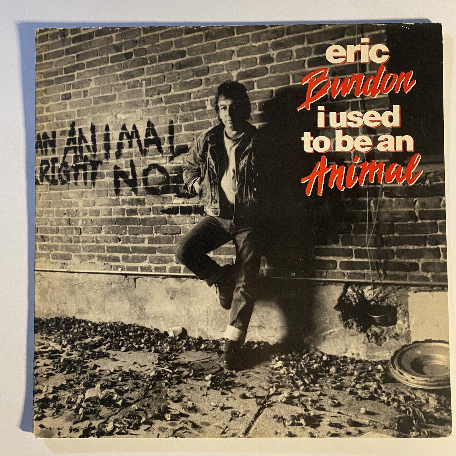 Eric Burdon I USED TO BE AN ANIMAL Vinyl LP Record VG+