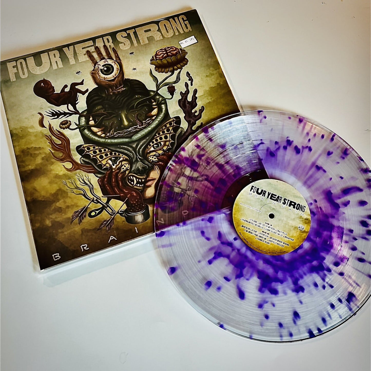 Four Year Strong BRAIN PAIN Color VInyl LP Record NEW