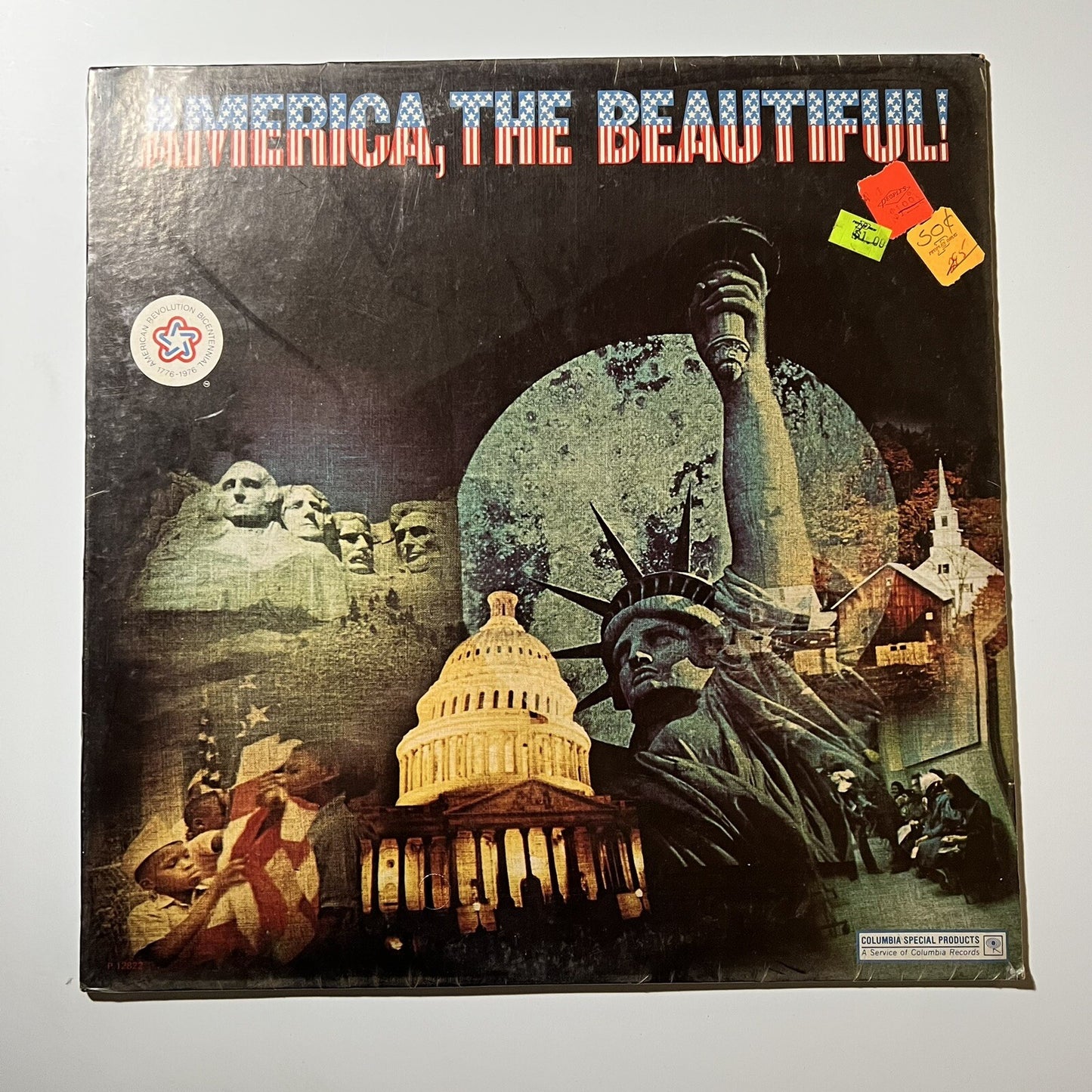 America, The Beautiful VARIOUS ARTISTS Vinyl LP Record JOHNNY CASH B Ives SEALED
