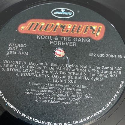 Kool & The Gang FOREVER Vinyl LP Record VG+