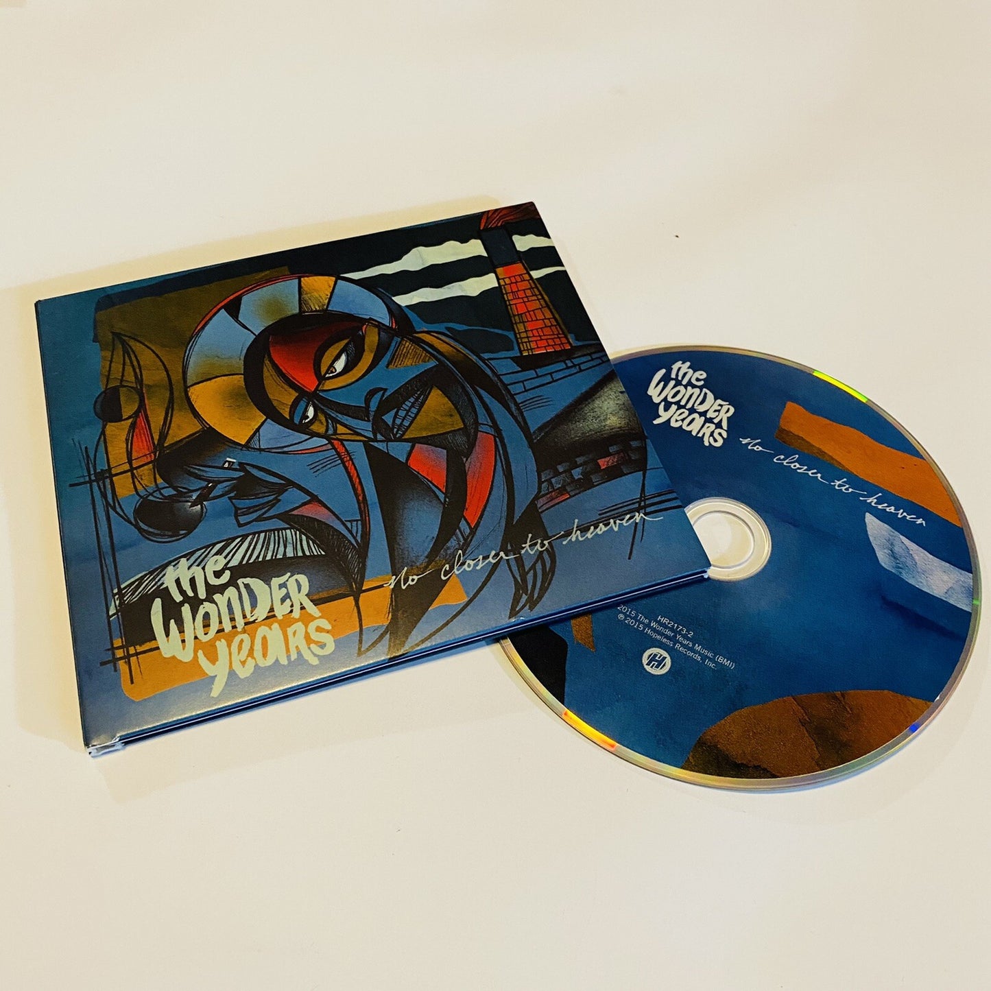 The Wonder Years NO CLOSER TO HEAVEN Pop Punk PROMO CD Hopeless Records