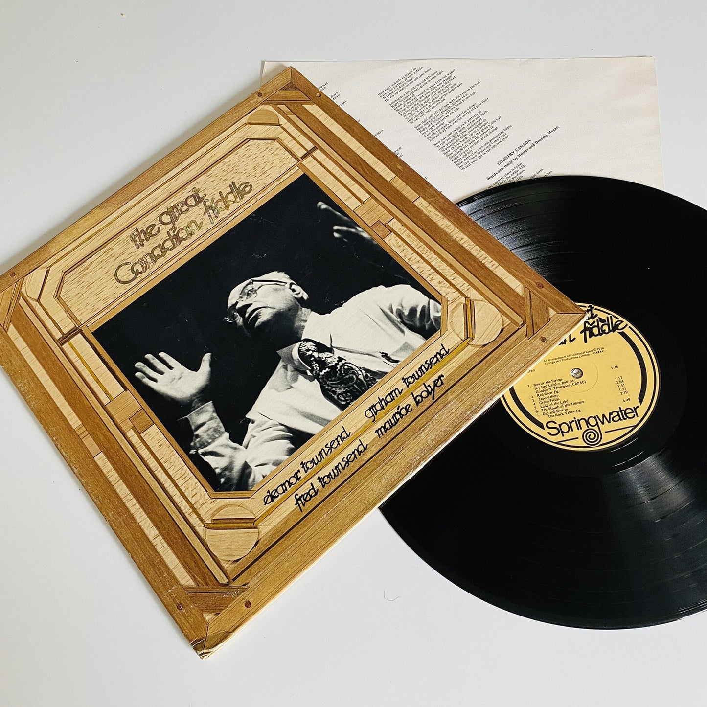 Great Canadian Fiddle VINYL LP RECORD Gatefold  VG+