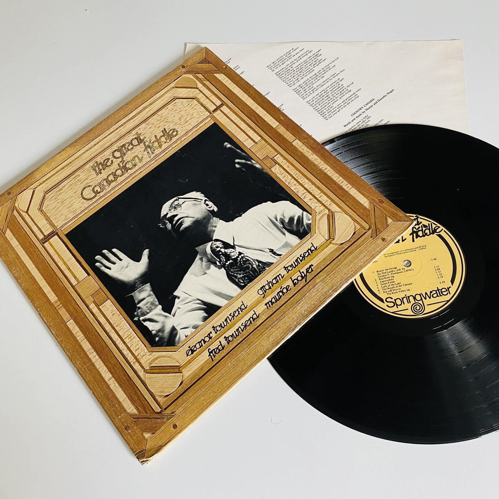 Great Canadian Fiddle VINYL LP RECORD Gatefold  VG+