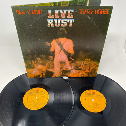 Neil Young & Crazy Horse RUST Vinyl 2xLP Record 2296 VG+