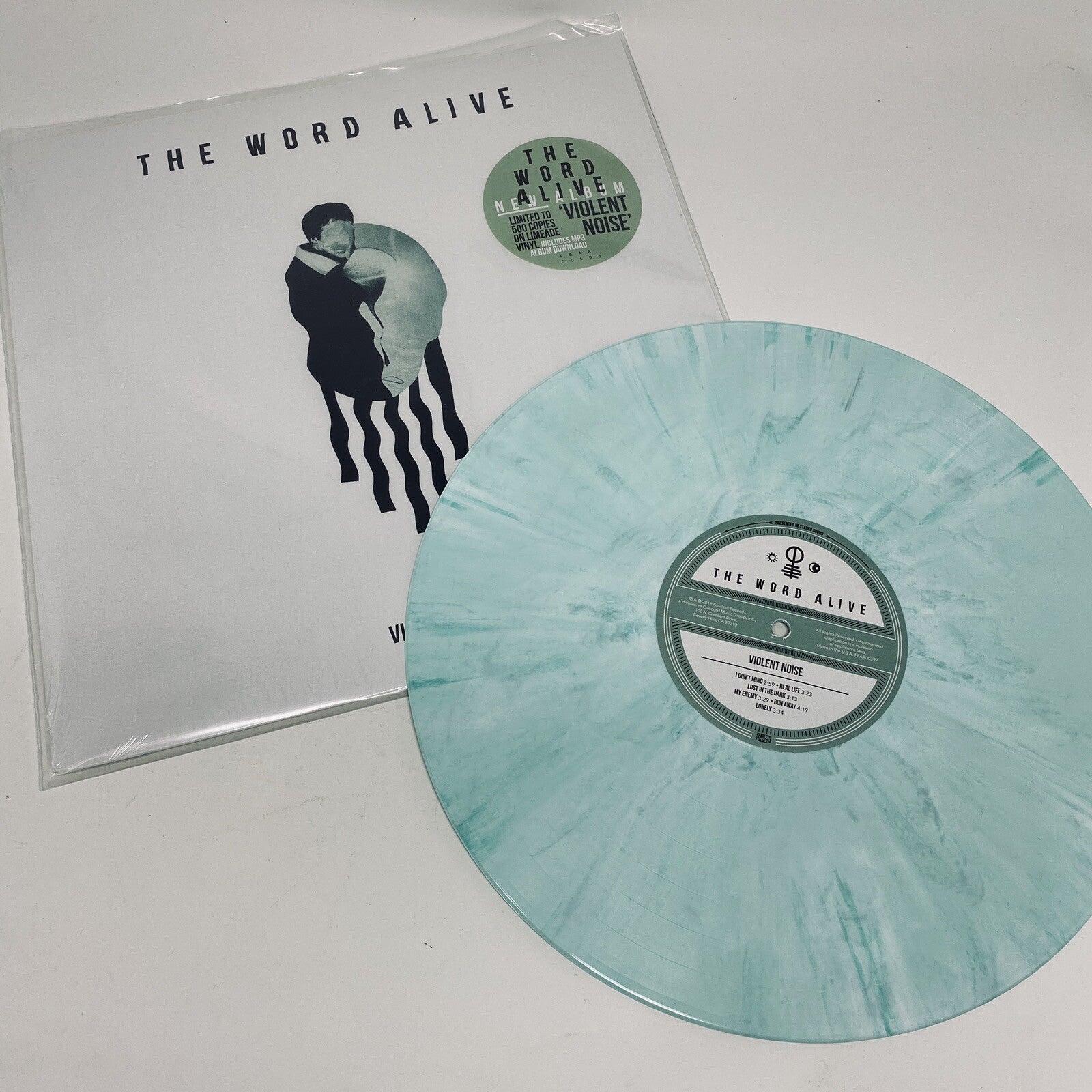 The Word Alive VIOLENT NOISE Vinyl LP Record 500 LIMEADE PRESSINGS New Sealed