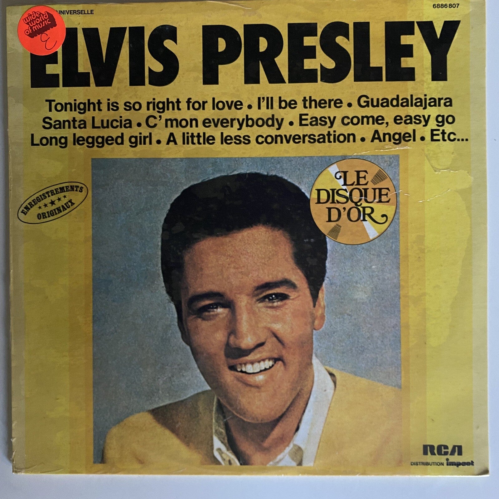 Elvis Presley ELVIS PRESLEY Vinyl LP Record SEALED