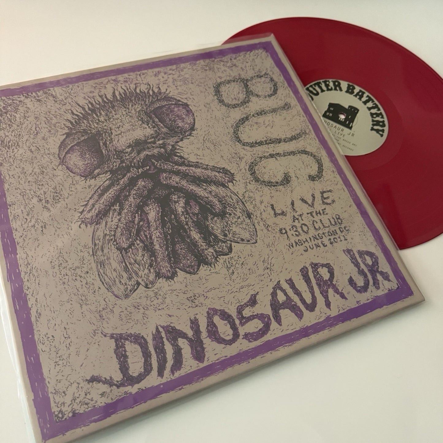 Dinosaur Jr BUG LIVE AT 9:30 Color Vinyl LP Record NEW