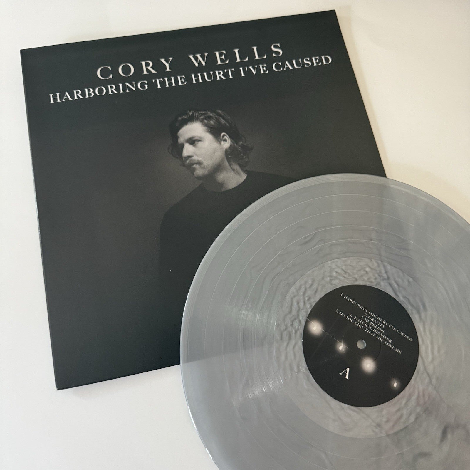 Cory Wells HARBORING THE HURT Color Vinyl LP Record NEW