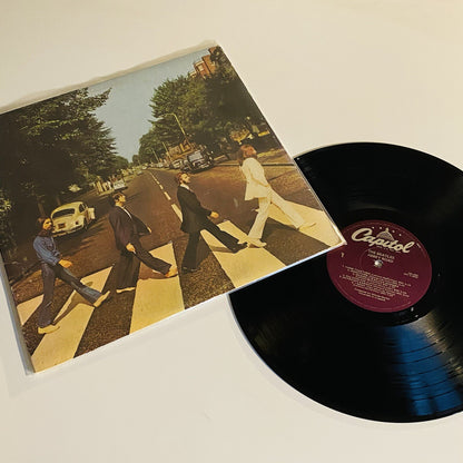Beatles ABBEY ROAD Vinyl LP Record 1978 EMW PRESSING VG+