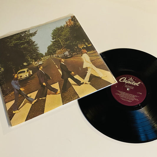 Beatles ABBEY ROAD Vinyl LP Record 1978 EMW PRESSING VG+