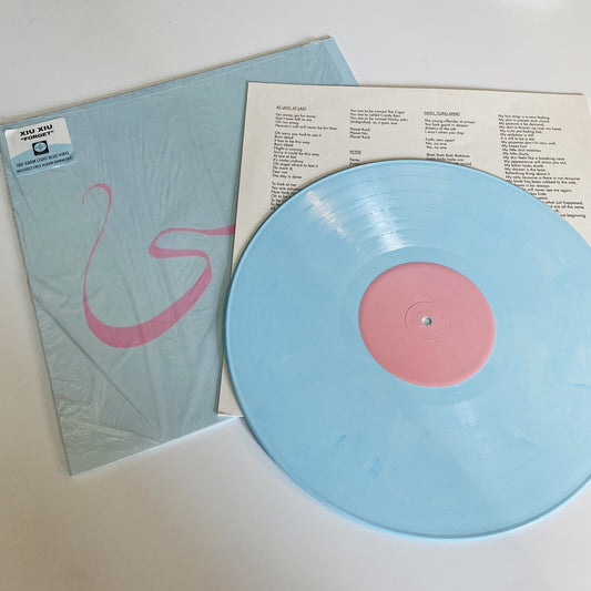 Xiu Xiu FORGET LP Light Blue Vinyl LP 180g Record NM