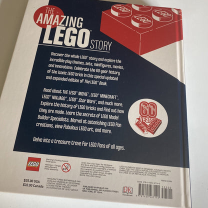 THE LEGO BOOK NEW EDITION With Exclusive Red LEGO Brick SEALED
