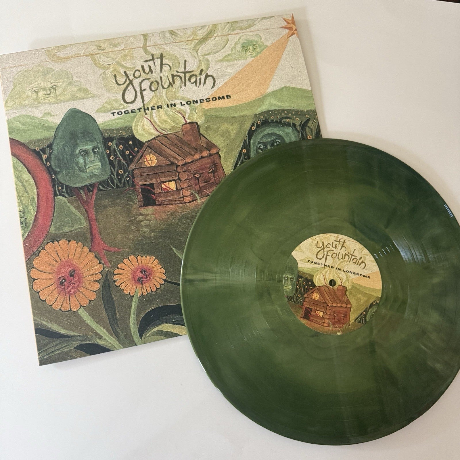 Youth Fountain TOGETHER & LOANSOME Color Vinyl LP Record NEW