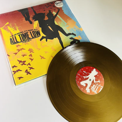 All Time Low SO WRONG IT’S RIGHT Vinyl LP Record M/NM UNPLAYED