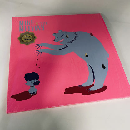 Mike & The Melvins THREE MEN AND A BABY Color Vinyl LP Record LOSER NM
