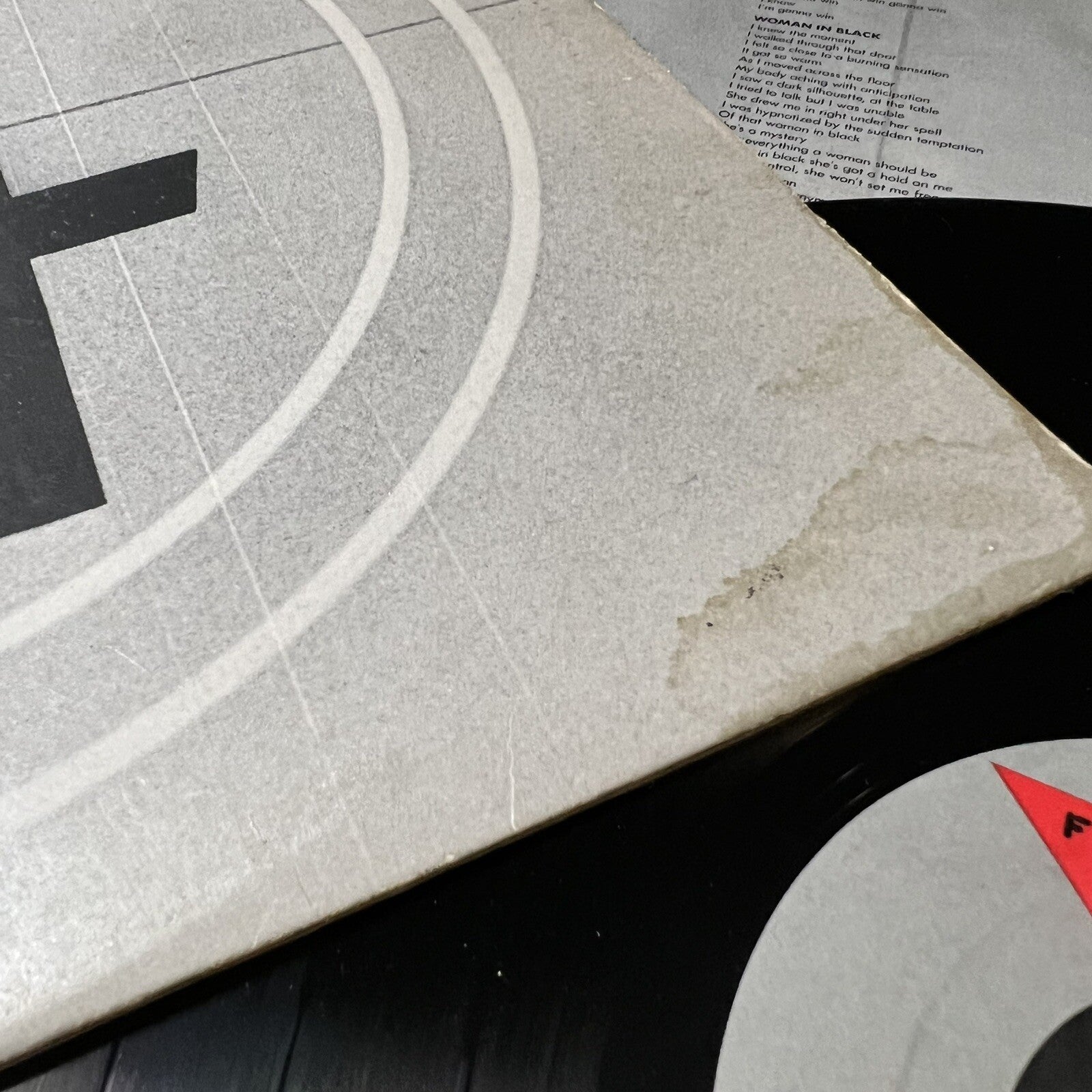 Foreigner FOUR Vinyl LP Record G+/VG+