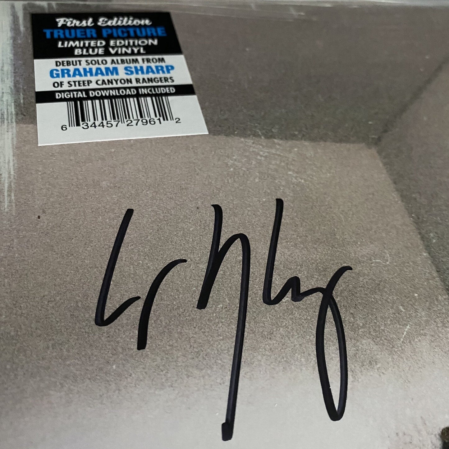 Graham Sharp TRUER PICTURE Color & Signed Vinyl LP Record NEW SEALED