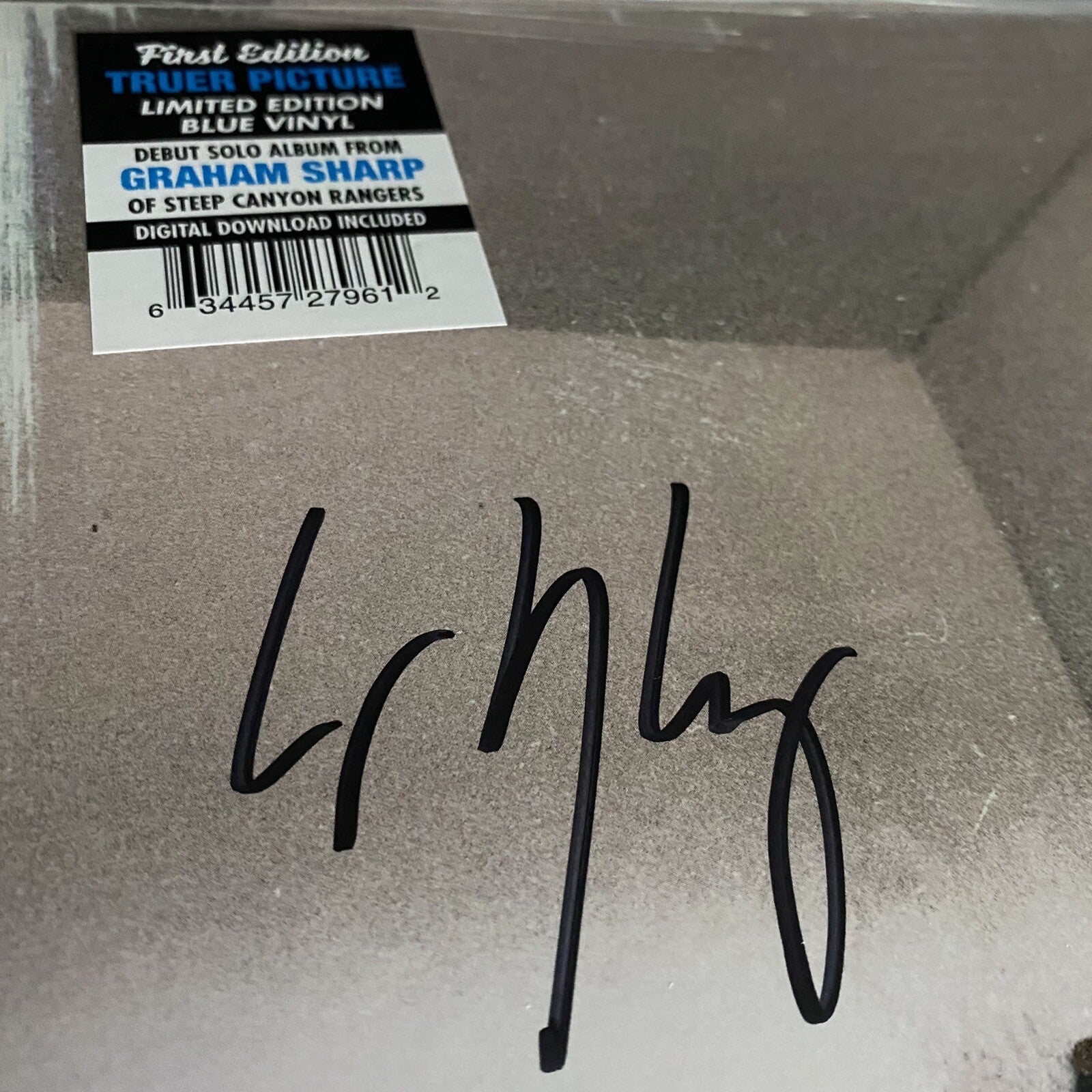 Graham Sharp TRUER PICTURE Color & Signed Vinyl LP Record NEW SEALED