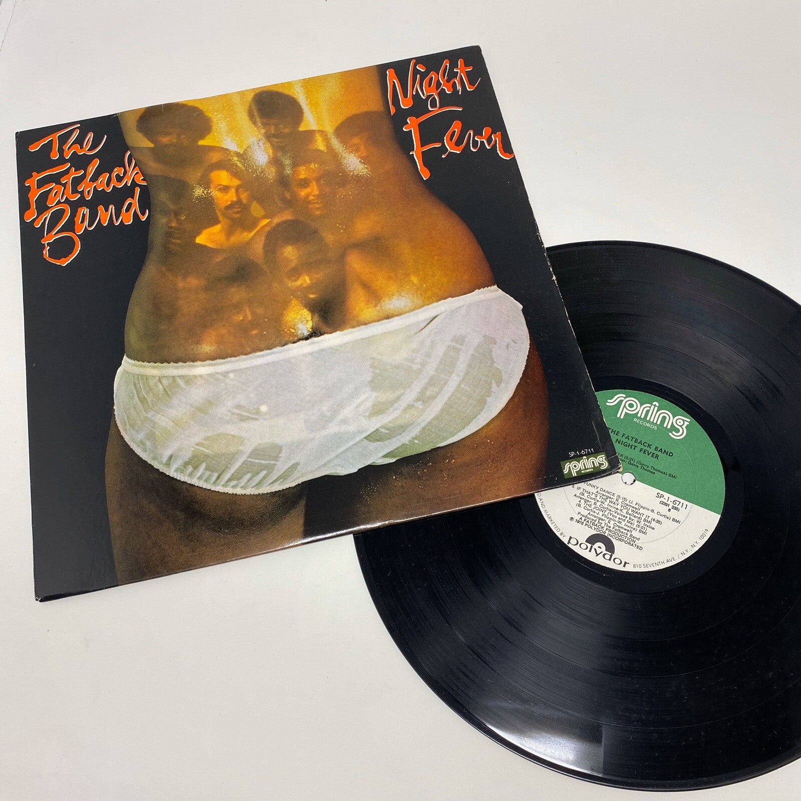Fatback Band NIGHT FEVER Vi Yl LO Record VG