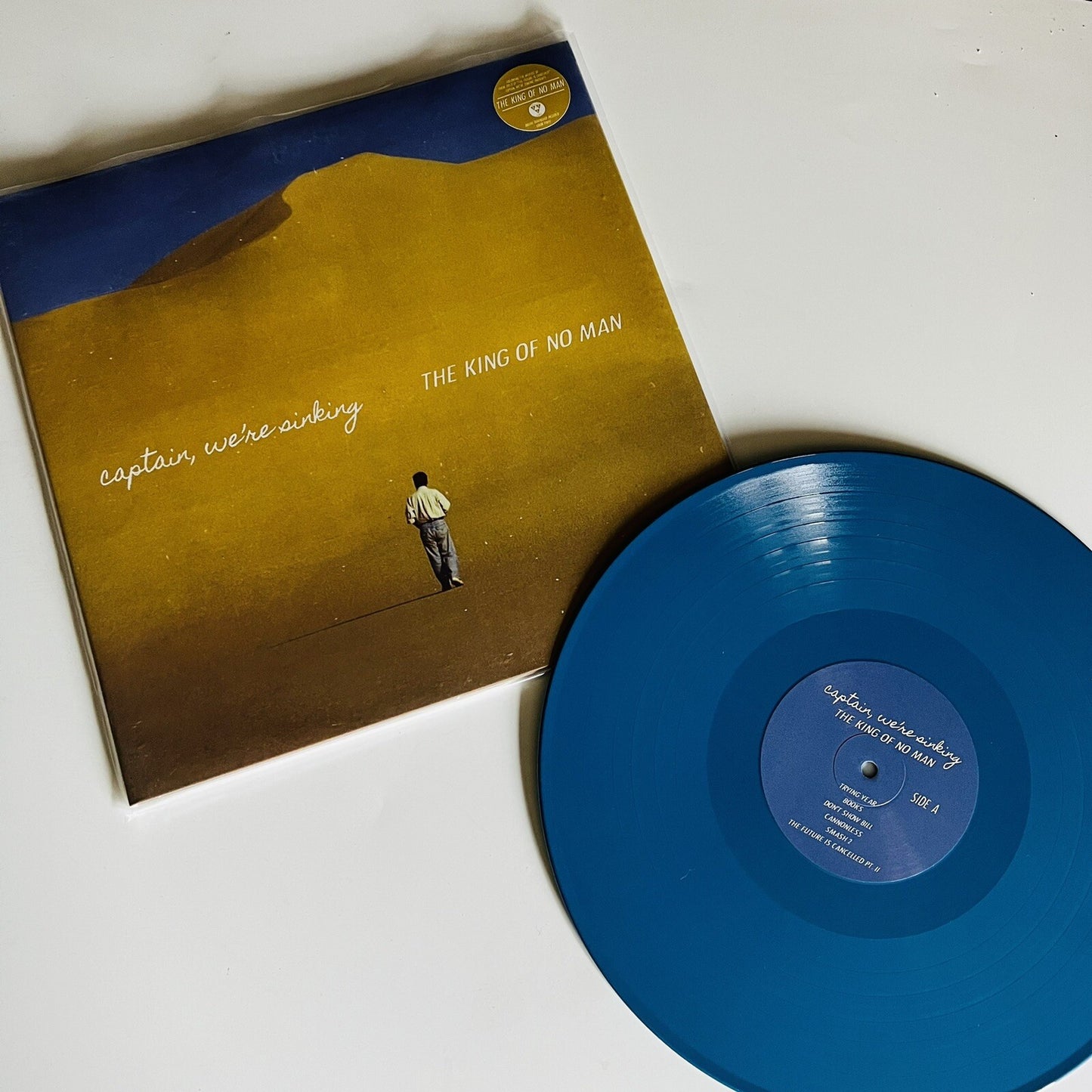 Captain We're Sinking THE KING OF NO MAN Vinyl LP Record M/NM unplayed