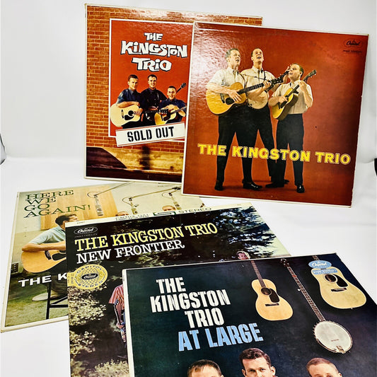 Kingston Trio Bundle VINYL LP RECORDS VG+