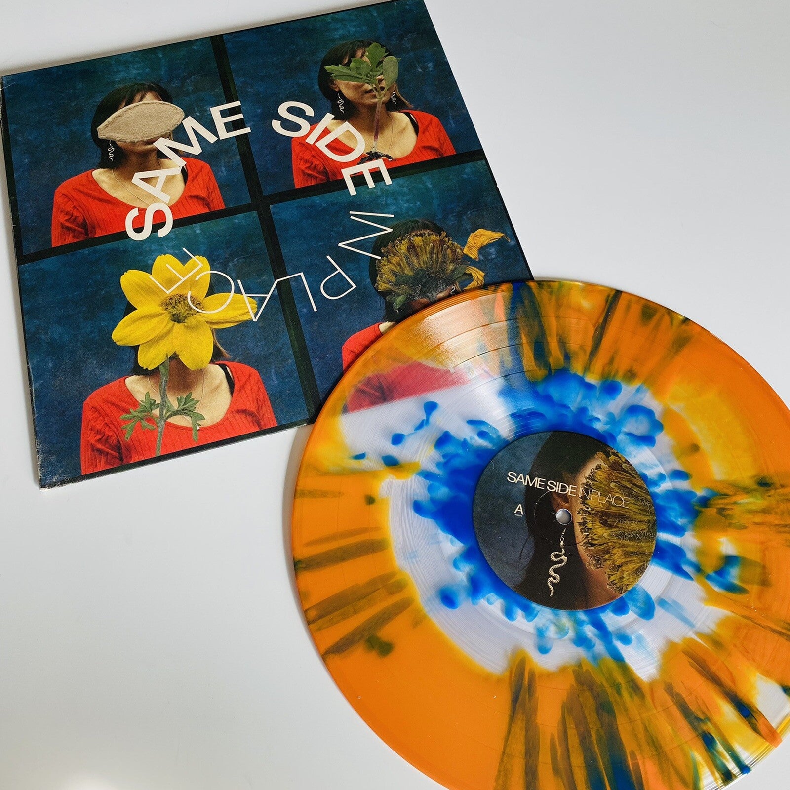 Same Side IN PLACE Color Vinyl LP Record NEW